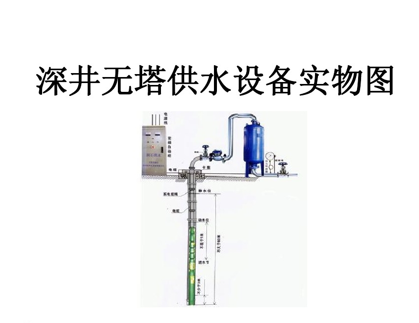 南昌高新区井泵无塔式供水设备